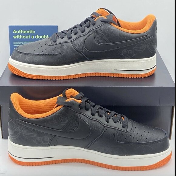 Nike Air Force 1 Halloween Size 12 DC8891-001 NEW WITH BOX 2021 - Picture 2 of 6